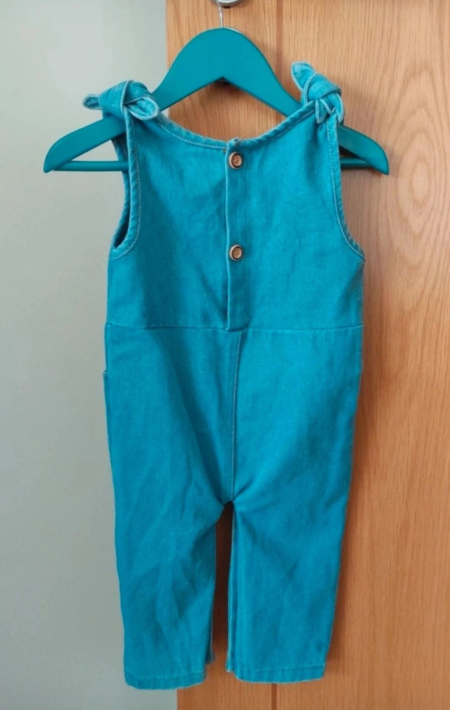 Denim overalls 12/18 months – photo 2